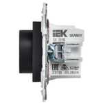 SKANDY Термостат электронный с индикацией SK-T01G графит IEK