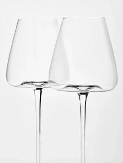 Набор бокалов для вина на длинной ножке 2 шт