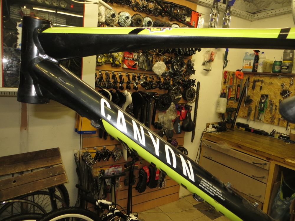 Рама велосипеда Canyon Nerve XC  редкого размера 55 см , 21.5"