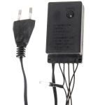 Гирлянда для дома «Кристаллы» 16,0 м 180 ламп LED черный пров.,8 реж.,IP-40, Мультицвет (возможность соединения)