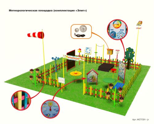 Метеорологическая площадка (комплектация «Элит»)