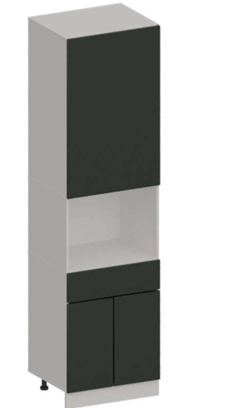 Кухня Модуль ШП1Я 600 Ликата / Насыщенно-зеленый