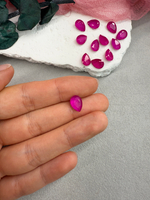 Капля Drop 10*7 мм, Lacquer Fuchsia