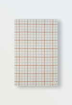 8065-332 Плед вязаный (клетка)