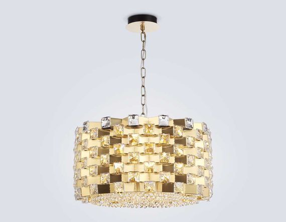 Подвесная люстра с хрусталем Ambrella light High Light LH41003