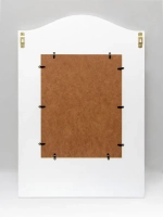 Зеркало настенное с полкой "Прованс"