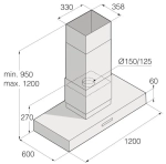 Вытяжка Asko CI41239S фото 5