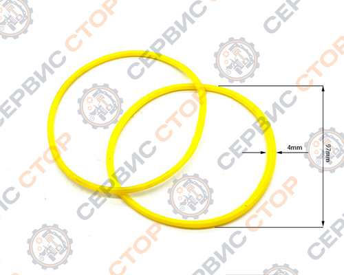 Манжеты гильзы (пара) для дизельного двигателя S195