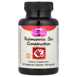 Dragon Herbs, ремания Six Combination, 100 вегетарианских капсул
