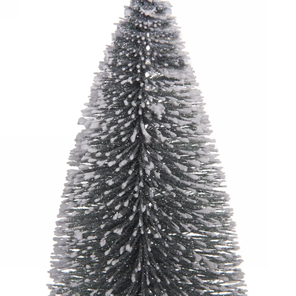 Ёлка декоративная «Сказочное сияние» 15 см, Серебро