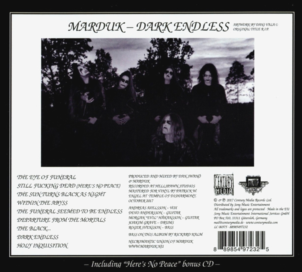 Marduk / Dark Endless (25th Anniversary Edition)(2CD)
