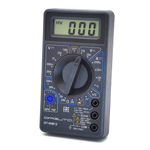 Мультиметр ОРБИТА OT-INM12 со звуком
