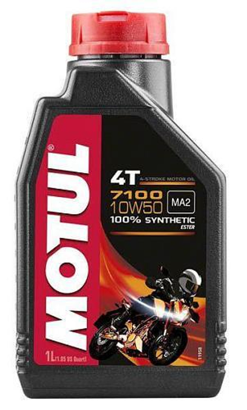 Масло моторное 4-х тактное для мотоциклов Motul 7100 4T SAE 10W50 1л
