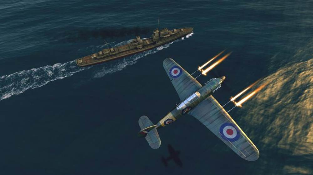 Warplanes: WWI Sky Aces + WW2 Dogfight (диск для PS5, интерфейс и субтитры на русском языке)