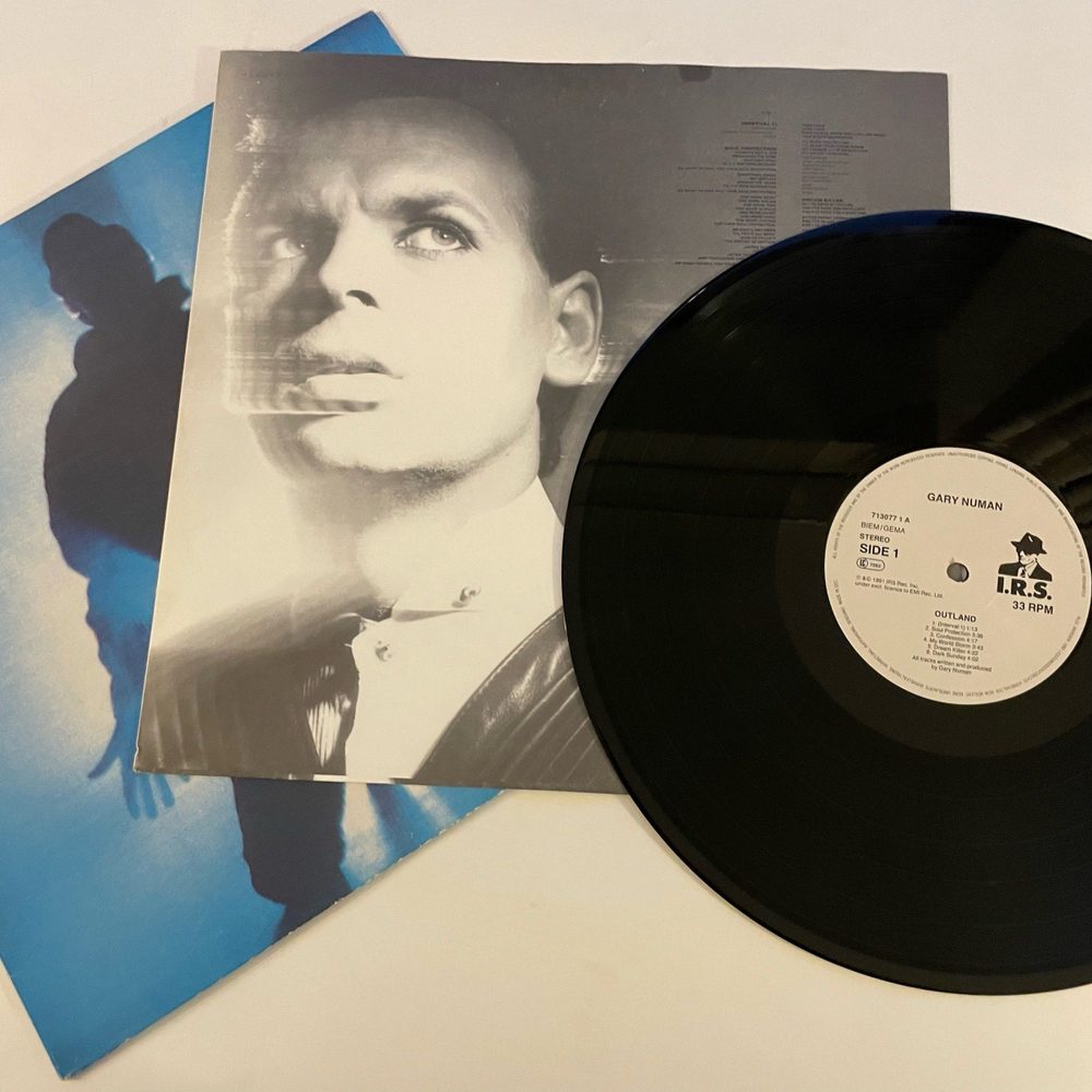 Винтажная виниловая пластинка LP Gary Numan Outland (Германия 1991)