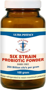Custom Probiotics - D-Lactate Free Probiotic Powder 100 gram