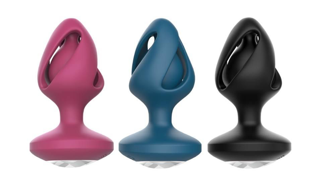 Анальные пробки “Diamond Spin”