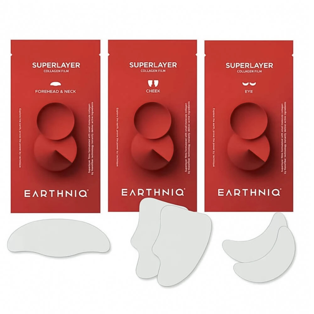 Патчи для лица Earthniq Super Layer Collagen Ultimate Lift Film