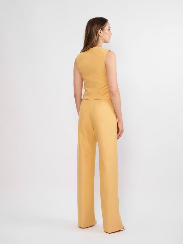 БРЮКИ КЛАССИКА ЦВЕТ КУРКУМА