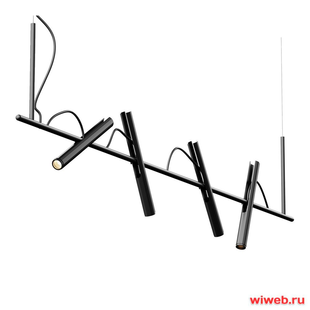 SL6210.403.04 Светильник подвесной ST-Luce Черный/Черный, Золотистый LED 4*3W 3000K LILT