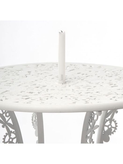 Обеденный стол Seletti Aluminium White 18687 BIA