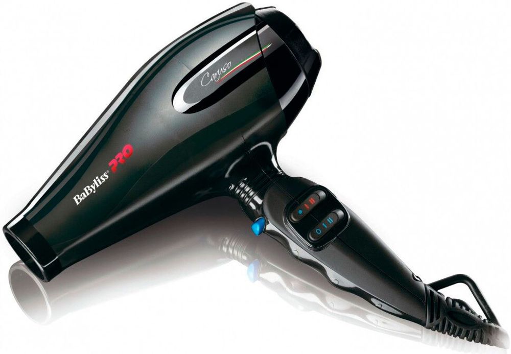 Профессиональный фен BaByliss PRO Caruso black 2400w BAB6520RE - 2