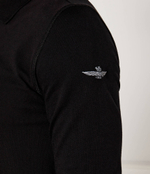 Поло Aeronautica Militare - черный(PO1835P192)