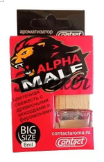 Ароматизатор деревянная бут.CONTACT ALFA MALE