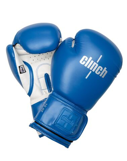 C137 Перчатки боксерские Clinch Fight 2.0 сине-белые
