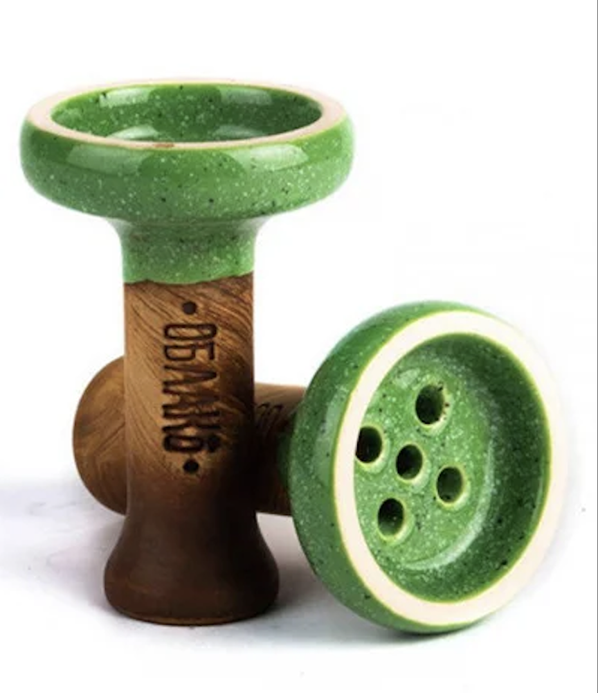 Cybuch Oblako Black Glaze (Green)