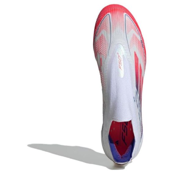 Adidas F50+ Элитные спортивные ботинки Низкие Белые и Красные кроссовки