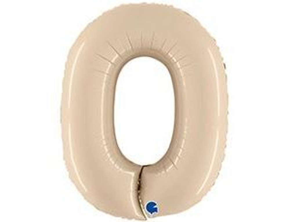 Г ЦИФРА 0 40" Сатин Крем