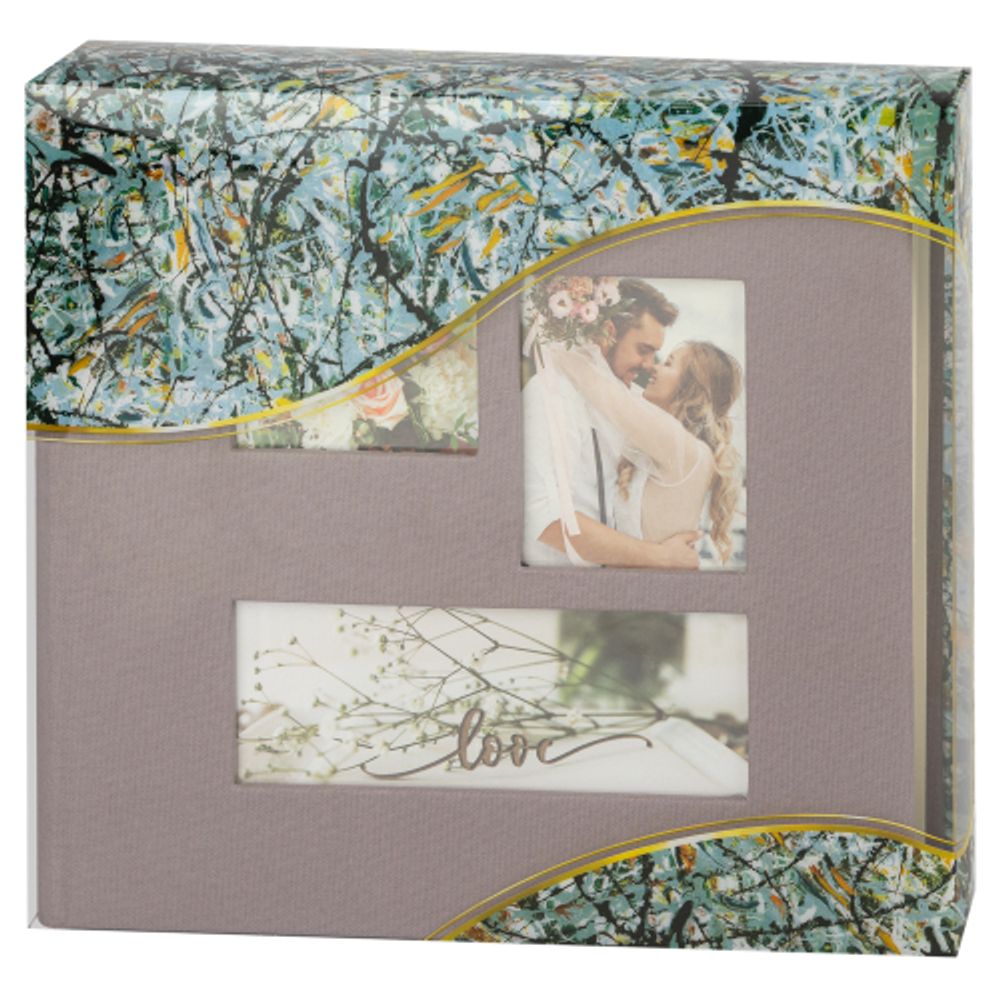 Фотоальбом Image Art IA-BBM46200 серия 135 классический с кармашками книжный переплёт 10х15 50 листов 200 фото | Image Art