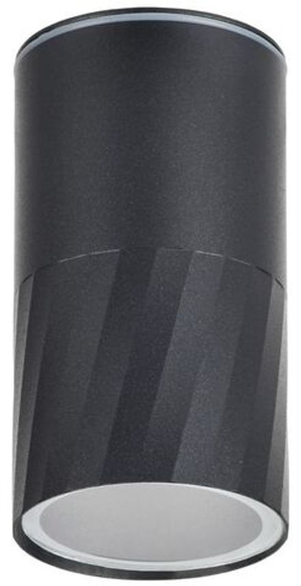 Светильник 5222 GU10 IP65 уличный потолочный черн. IEK LT-UPU0-5222-GU10-1-K02