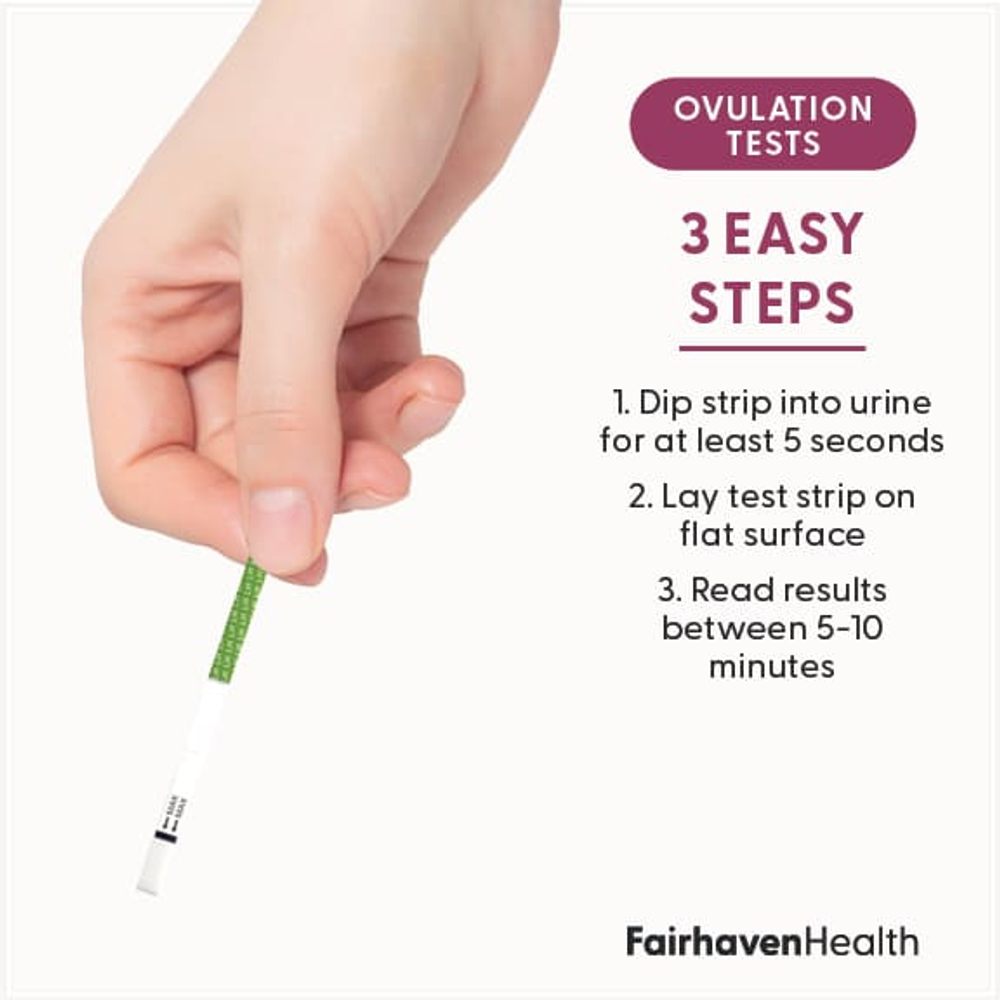 Fairhaven Health, BFP®, тест-полоски на овуляцию и беременность, 40 тестов на овуляцию и 10 тестов на беременность