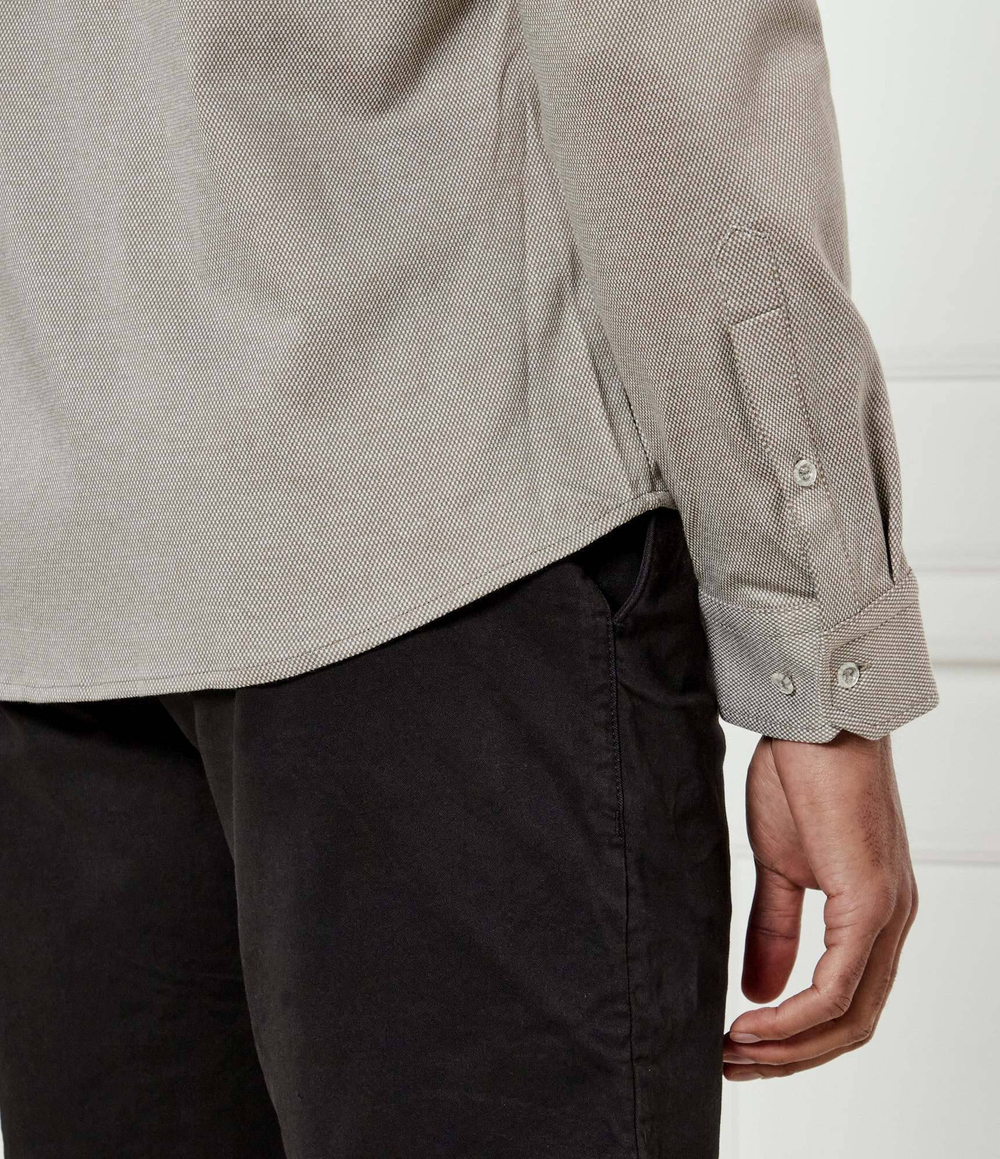 Рубашка B_MOTION_L BOSS GREEN - серый(50533163)