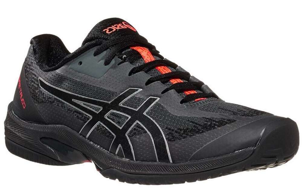 Мужские кроссовки теннисные Asics Court Speed FF L.E. Men - black/sunrise red