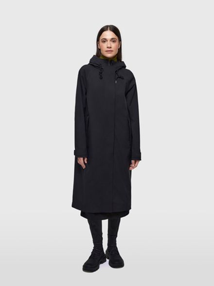 Женский плащ KAMA NORPPA черный
