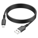 Кабель Borofone BX80 USB-Type-C 3A 1м PVC Black