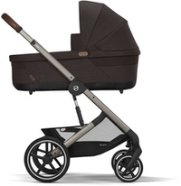 Cybex Детская коляска Balios S Lux BLK 2 в 1 цвет Chocolate Brown
