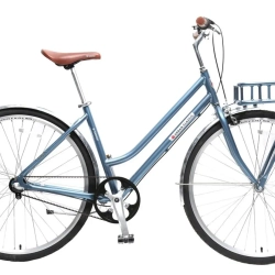 Велосипед Urban Classic F(Al 6061,колесо700с,пер/зад покр35C,3 планетар. скорости, тормаза:U-Brake,зад ножной, ремен. передача,рост до 175см, голубой) Forsage-вело FB28004