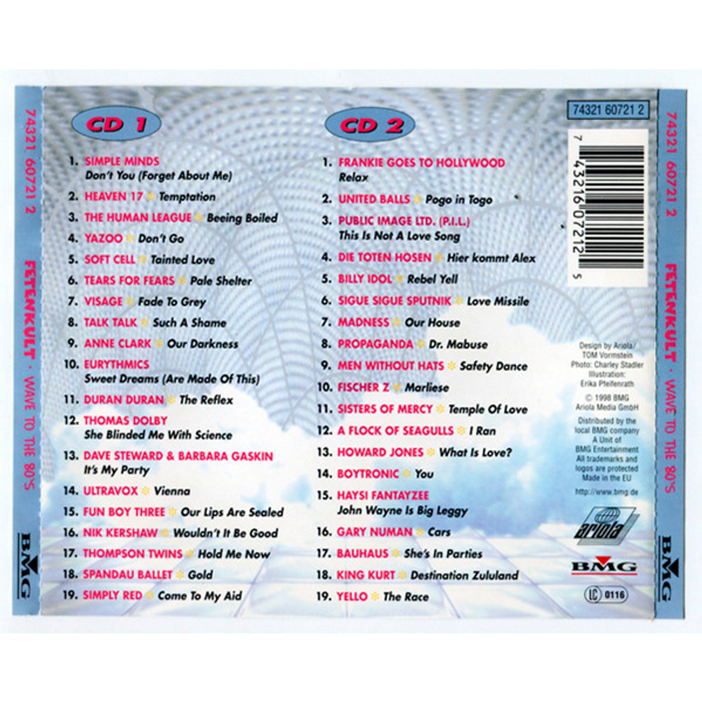 Сборник / Fetenkult Wave To The 80's (2CD)