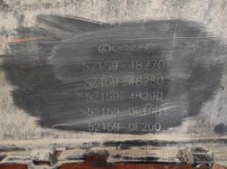 Бампер задний Lexus RX 4 19-22 Б/У Оригинал 5215948270