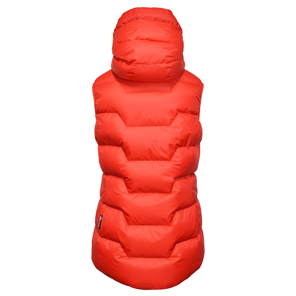 Женский жилет с гусиным пухом