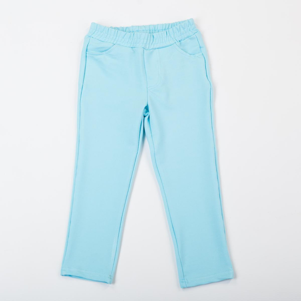 Джеггинсы (брюки) для девочки голубой р.98 00088_BAT