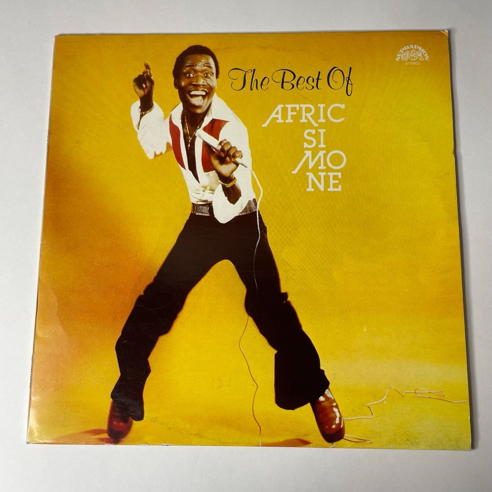 Винтажная виниловая пластинка LP Afric Simone The Best Of (Чехословакия 1984) Hafanana