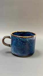 Кружка с ручкой 360 мл,фарфор,серия "Aqua Blue" P.L.