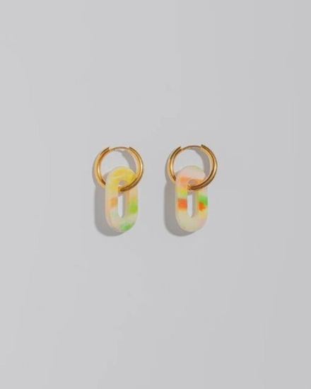 Recycle Object CHAIN earings matt