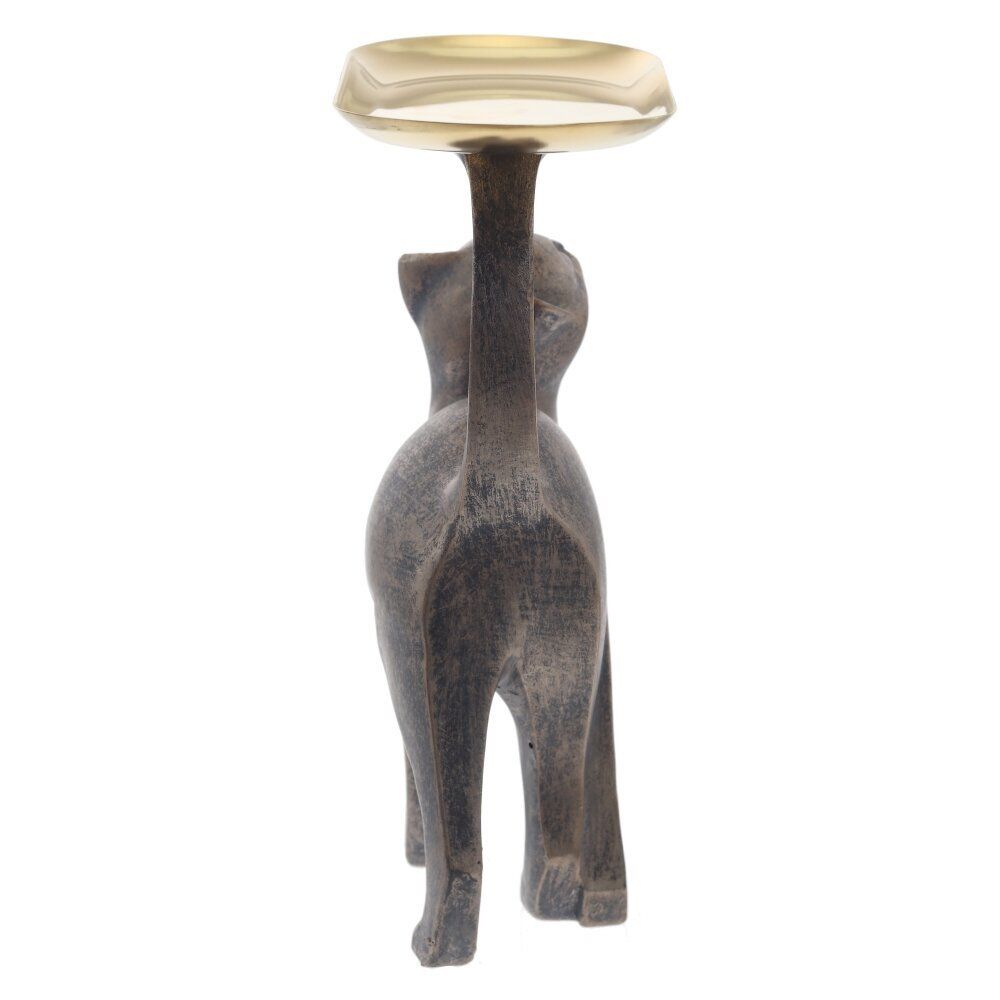 GAEM Фигурка декоративная "Кошка" с подносом, L17,5 W8,5 H22,5 см