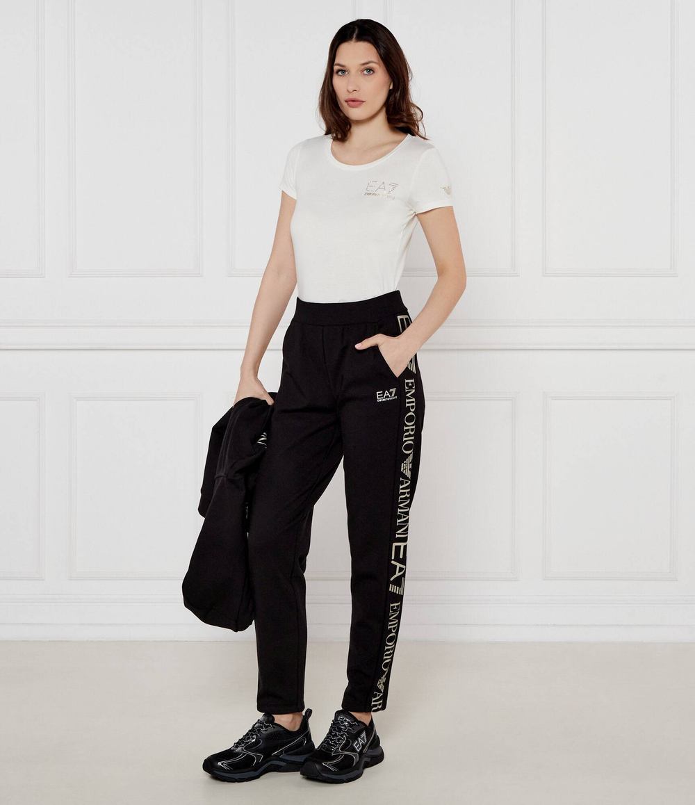 Футболка EA7 - экрю(8NTT65 TJDQZ)